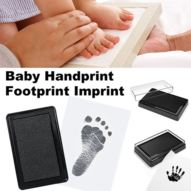 Baby Footprint Handprint, Ink Baby Hand Footprint